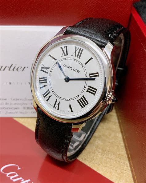 cartier round watch|cartier ronde must 36mm.